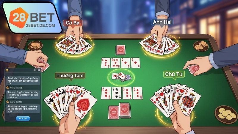 Hướng dẫn chơi bài 28BET chi tiết 3 Hướng dẫn chơi bài 28BET phổ biến
