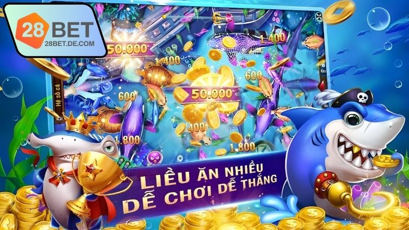 Khuyến mãi bắn cá 28BET cực hấp dẫn 4 Khuyến mãi bắn cá 28BET dễ nhận