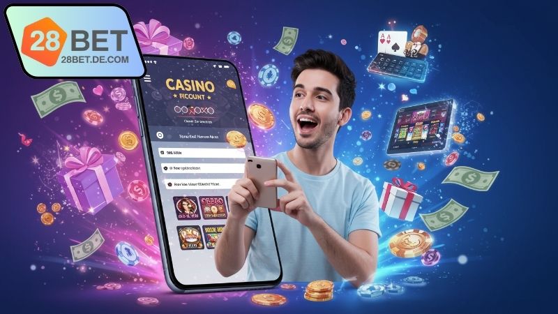 Thưởng đăng ký mới 28BET giá trị lớn 2 Thưởng đăng ký mới 28BET hấp dẫn